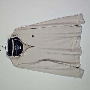 IZOD large cream half zip advantage performance stretch jacket